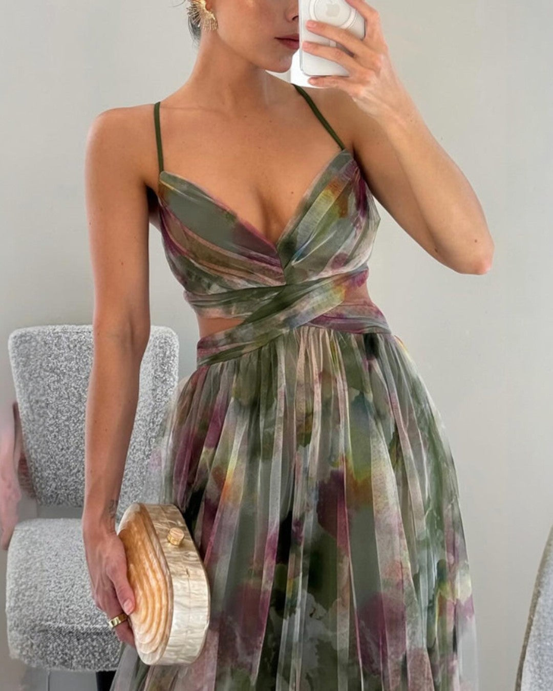 Giselle — Vestido Maxi Floral