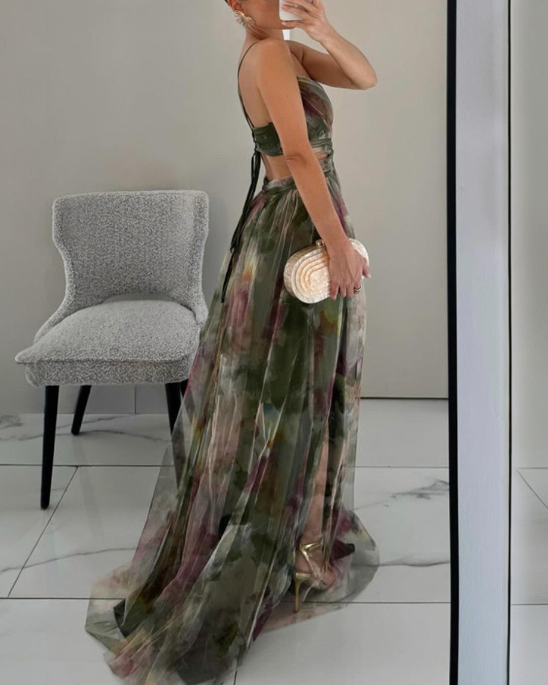 Giselle — Vestido Maxi Floral