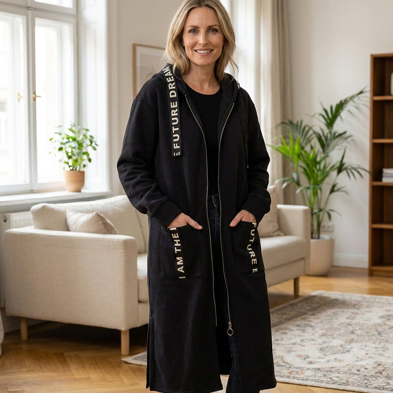 Alessia | Abrigo Oversize con Capucha