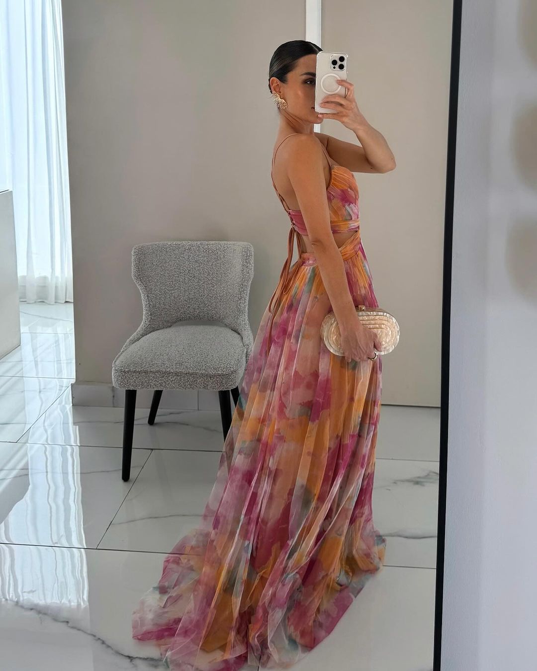 Giselle — Vestido Maxi Floral
