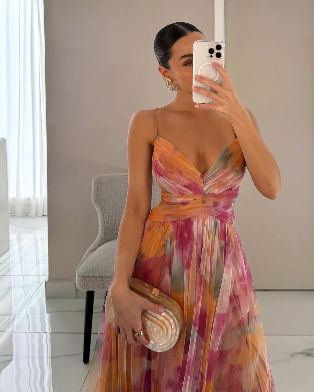 Giselle — Vestido Maxi Floral