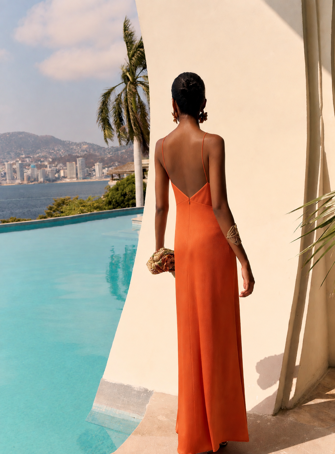 Carla | Vestido Naranja