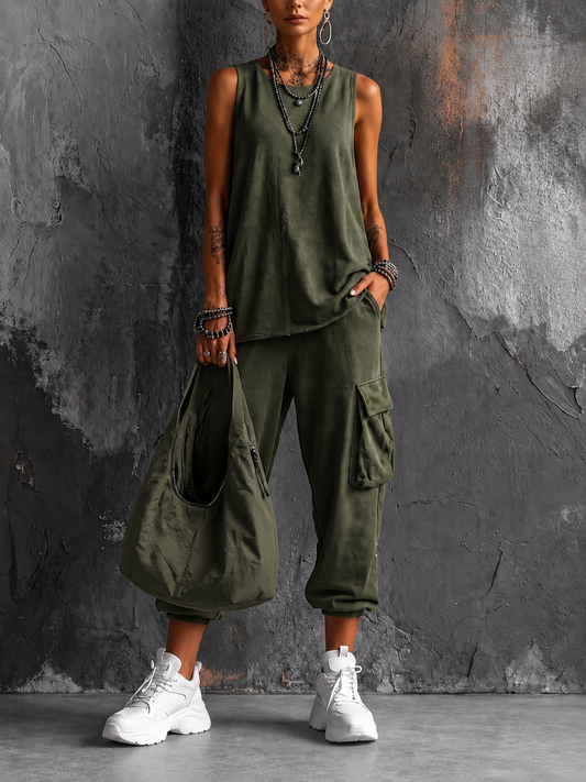 Paula | Conjunto casual de confort urbano