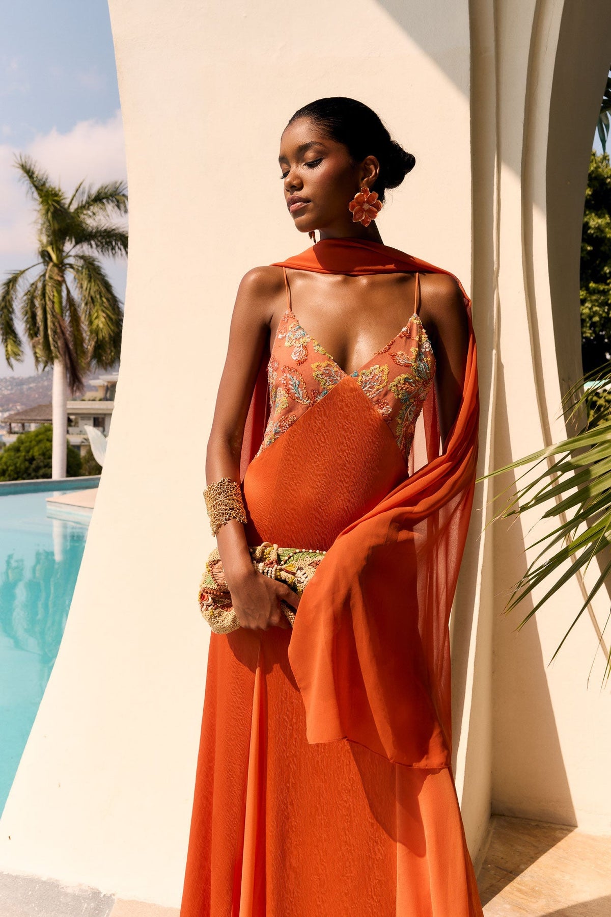 Carla | Vestido Naranja