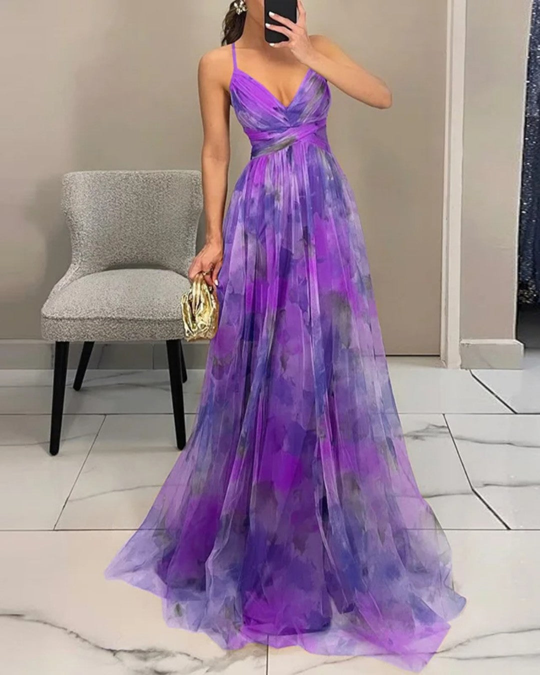 Giselle — Vestido Maxi Floral