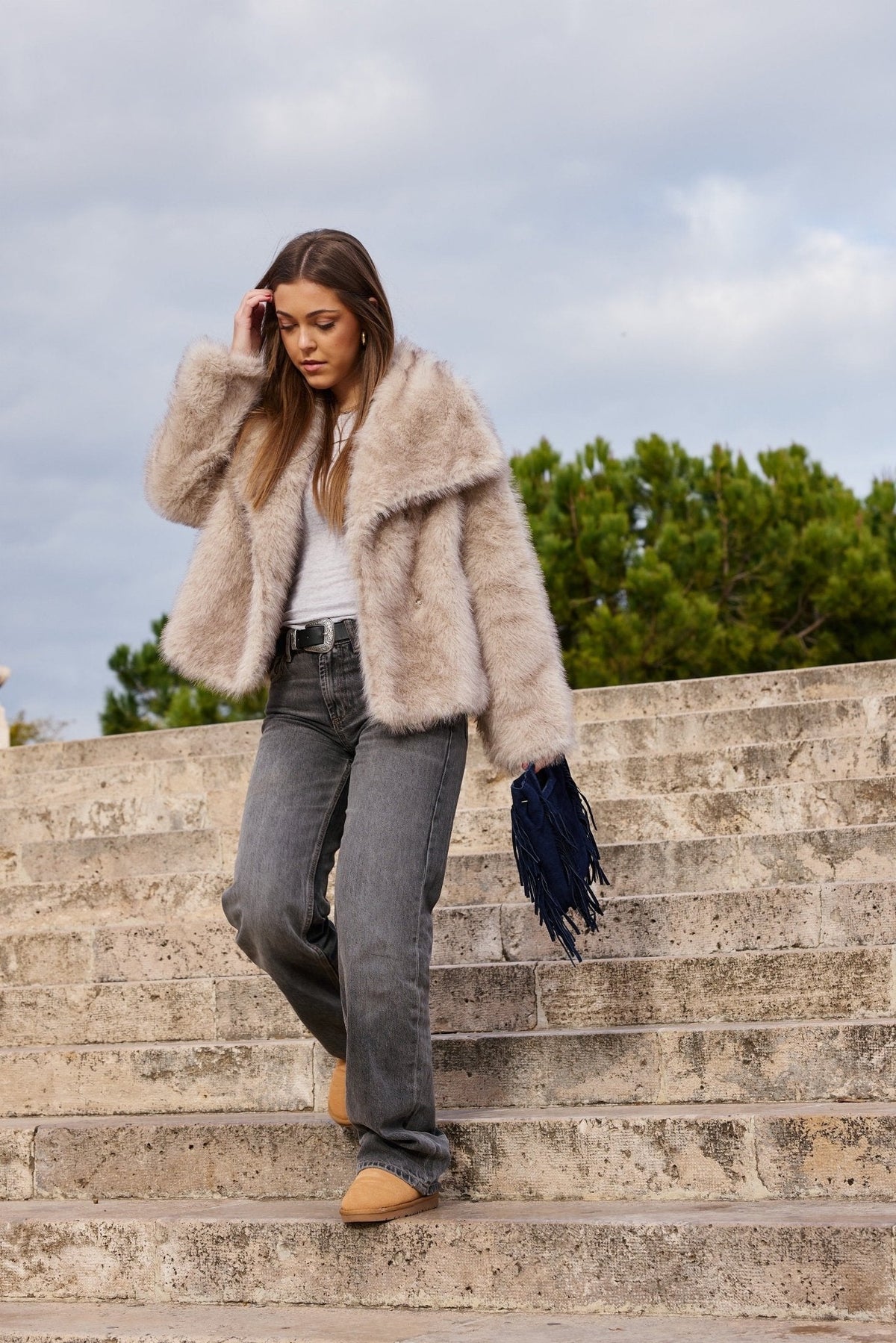 Sofía | Bolso Flecos