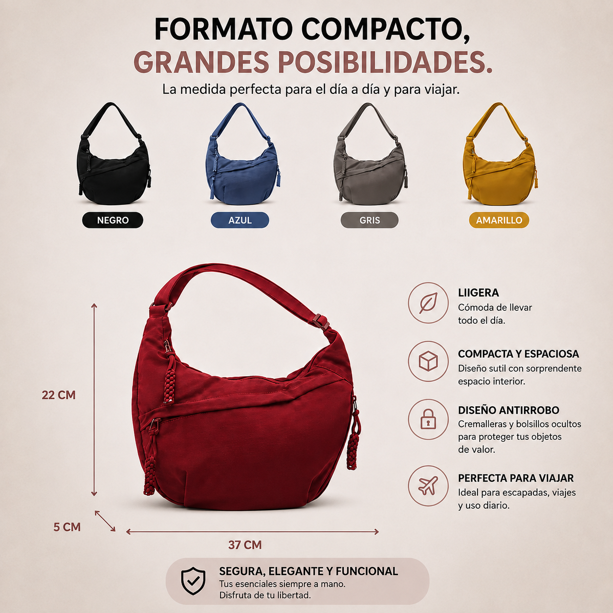Mara-Bolso de Hombro