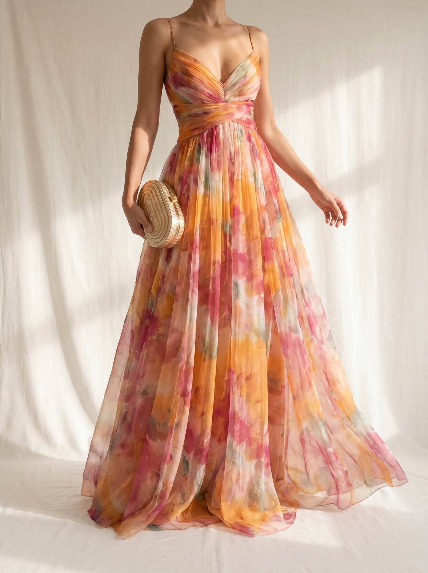 Giselle — Vestido Maxi Floral