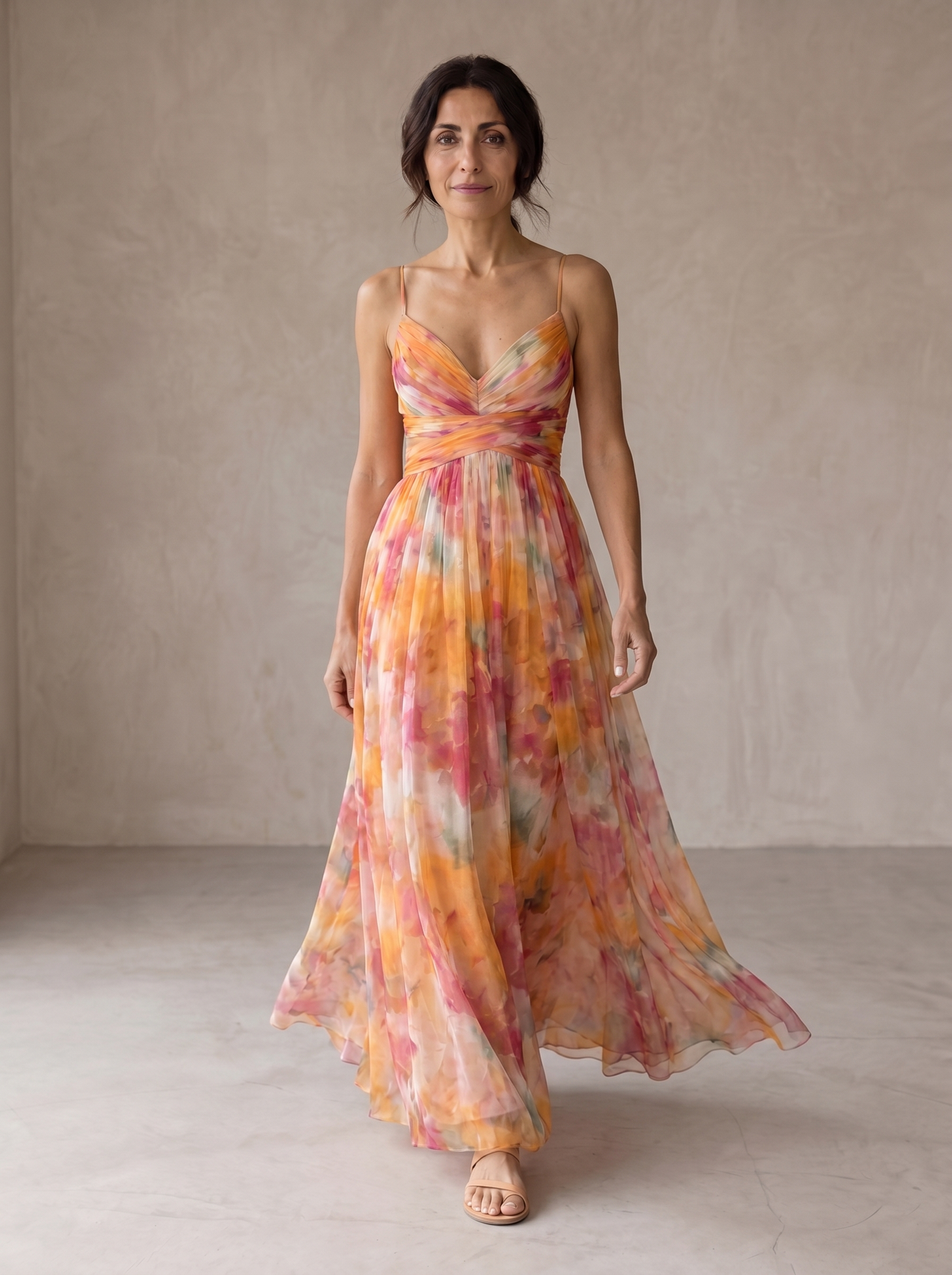 Giselle — Vestido Maxi Floral
