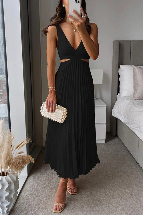 LIVIA — Vestido Plisado Elegante