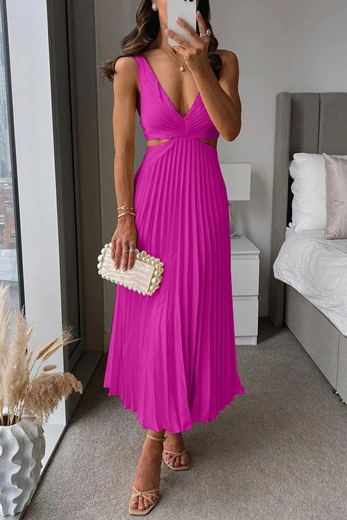 LIVIA — Vestido Plisado Elegante