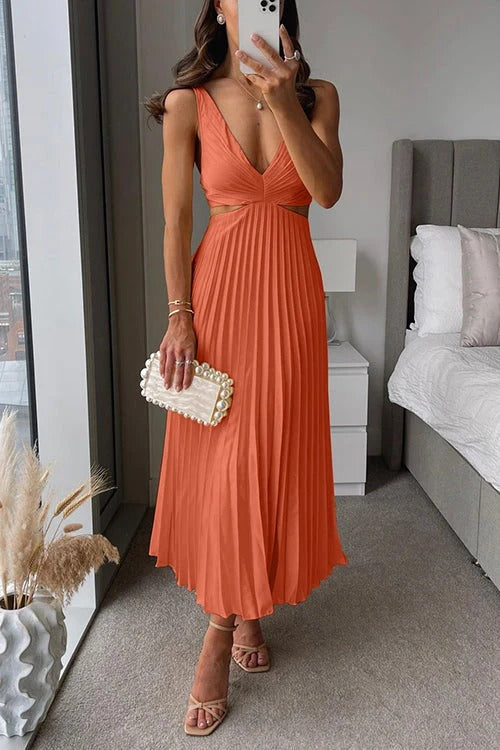 LIVIA — Vestido Plisado Elegante