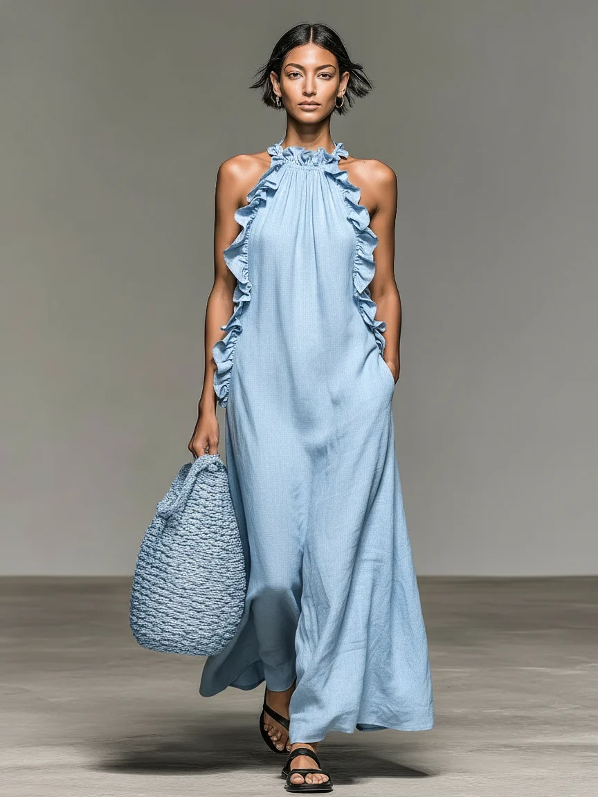 Alessia-Vestido Maxi Elegante