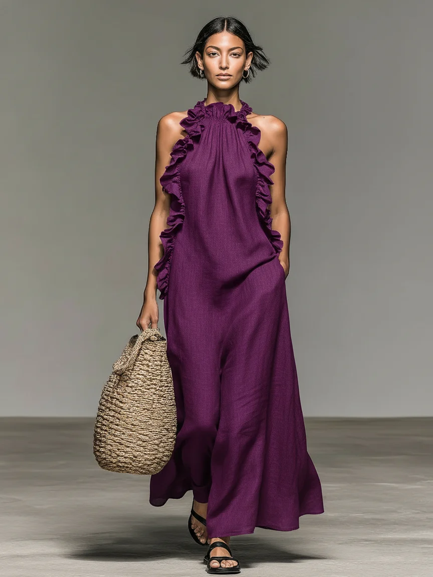 Alessia-Vestido Maxi Elegante