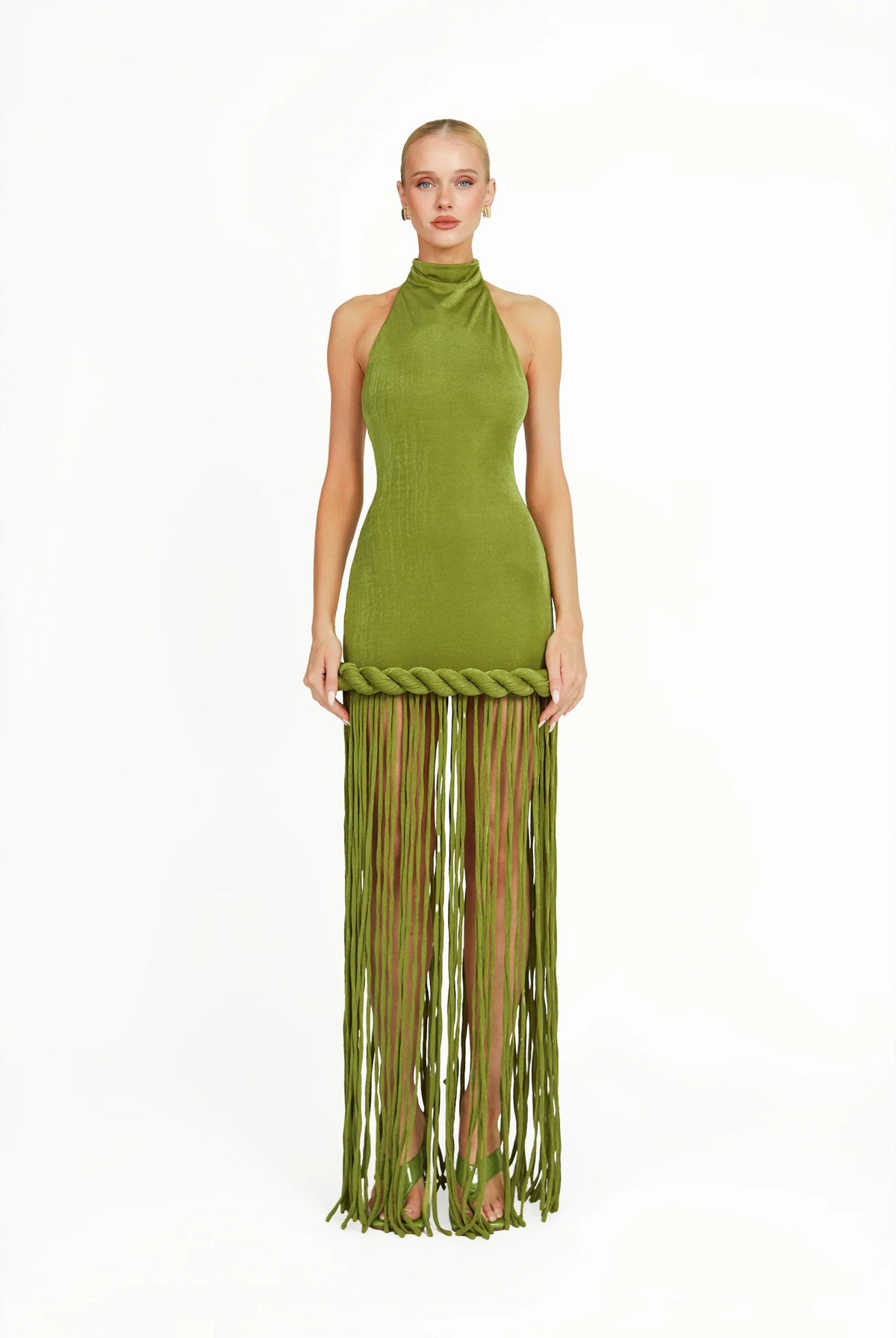 Aisha | Vestido Flecos — Edición Limitada