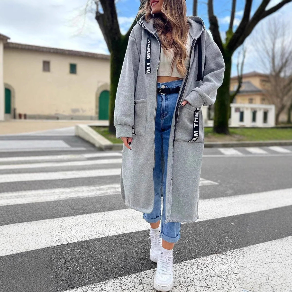 Alessia | Abrigo Oversize con Capucha