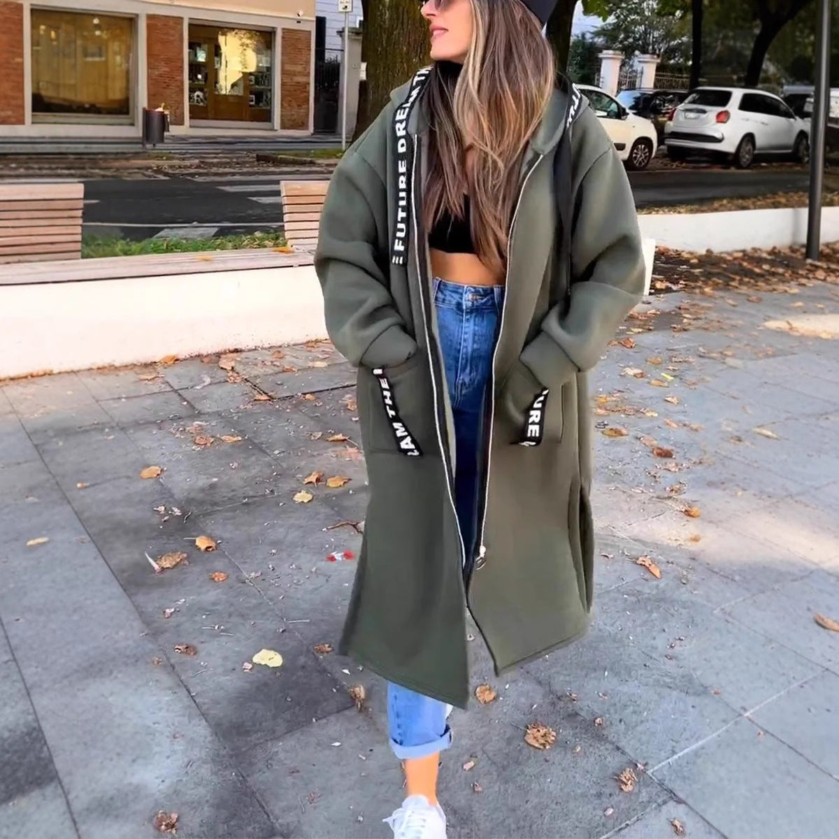 Alessia | Abrigo Oversize con Capucha